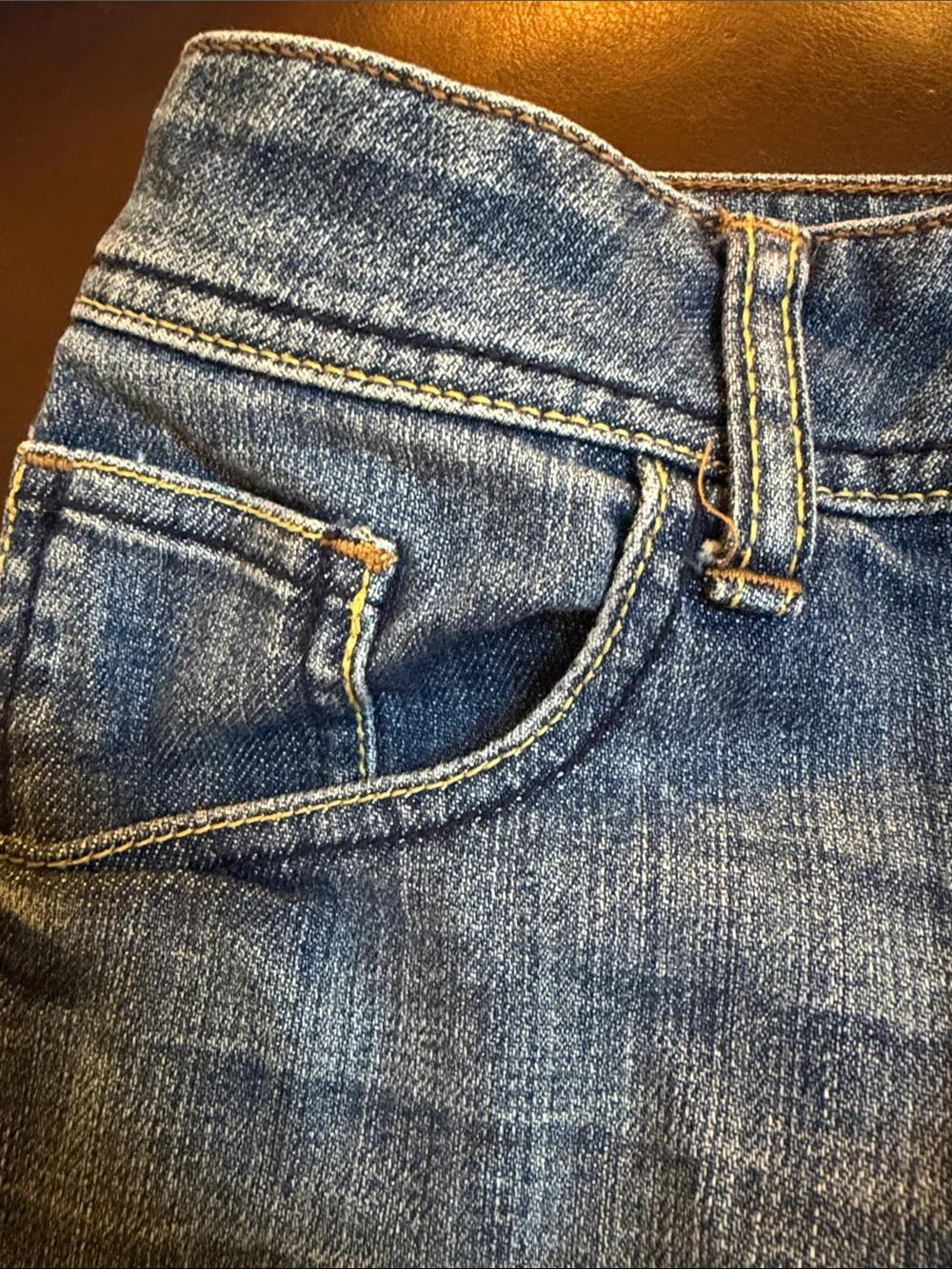 APT 9 short denim skirt with raglan skirt hem size 12